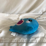 Blue Narwhal Plush