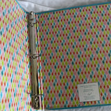 Famous International Sites Printed Three Ring Binder