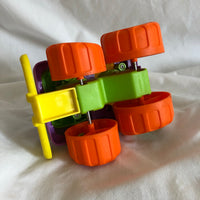 Colorful Safari Animal Toy Truck