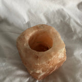 Himalayan Salt Candle Holder #1