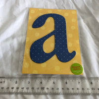 Large Monogram Magnet Letter A