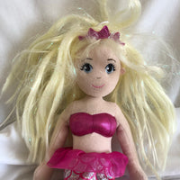 Aurora Brand Blonde Mermaid Plush