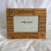 ‘Girlfriends’ Wood Picture Frame