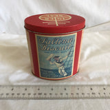 Vintage Nabisco Saltina Biscuit Tin Can