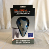 Compression Short with Cup by Shock Doctor - Size Medium