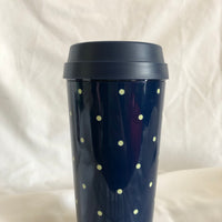 Kate Spade Navy Polka Dot Thermal Mug