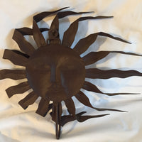 Metal Sun Wall Decor