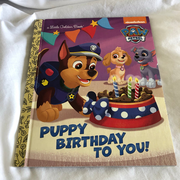 'Paw Patrol - Puppy Birthday To You!' Book