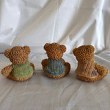 Bear Family Figurines - Set of 3