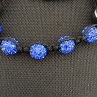 Shamballa Adjustable Beaded Bracelet