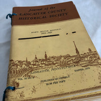 Lancaster County Historical Society Books - Set of 10