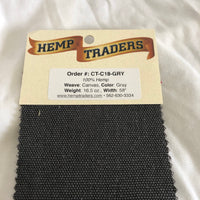 Hemp Trader Gray Hemp Fabric