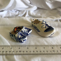 Vintage Dutch Belgium Porcelain Shoes