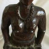 Pacific Islander/Asian Wood Woman Carving