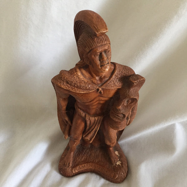 Hawaiian Hapa-Wood King Kamehameha Statue