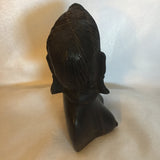 Wooden Mini Kenya African Lady Statue