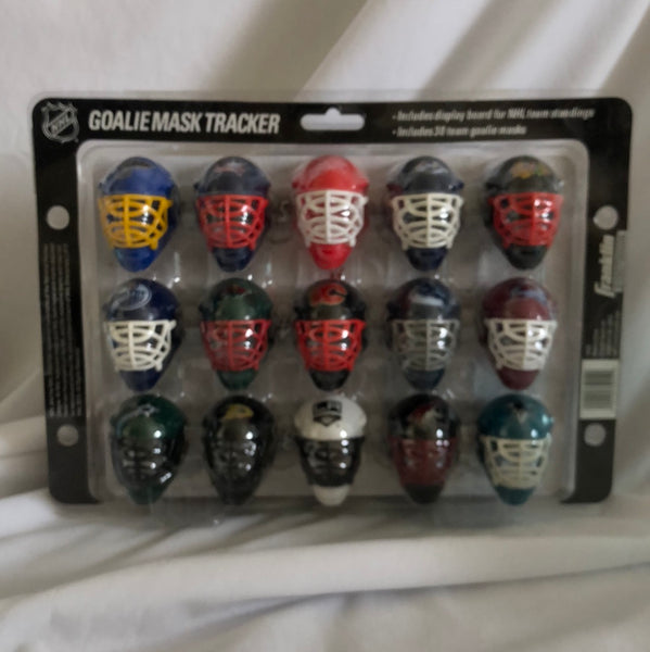 NHL Goalie Mask Tracker Set