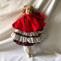 Little Red Riding Hood Porcelain Doll