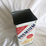 Nabisco Premium Saltine Crackers Tin Canister