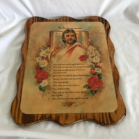 The Ten Commandments Wood Decor