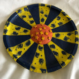 Blue & Yellow Star Decor Plate