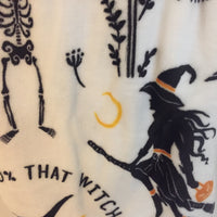 Way to Celebrate Halloween Velvet Plush Throw