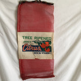 Vintage Tree Ripened Juicy Citrus Sack