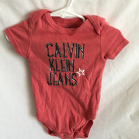 Calvin Klein Jeans Onesie- Size 12 Months
