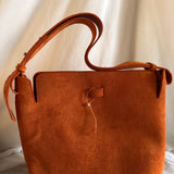 Geir Ness Orange Bucket Purse