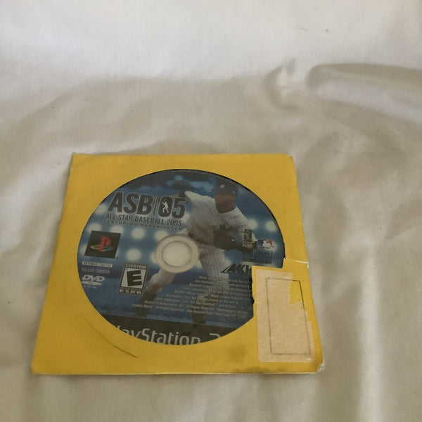 PS2 All Star Baseball 2005 Video Game