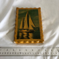 Sailboat Photo on Wood