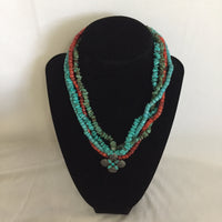 Faux Gemstones Necklace