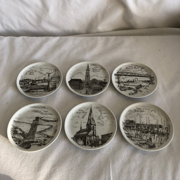 Royal Bavaria Porzellan Plates from Germany - Set of 6