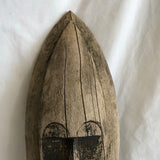 Vintage African Wood Mask (Could be from Ghana)