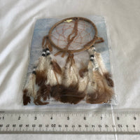 Brown & White Dreamcatcher