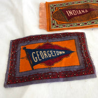 Indiana & Georgetown Fabric Patch - Set of 2
