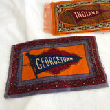 Indiana & Georgetown Fabric Patch - Set of 2