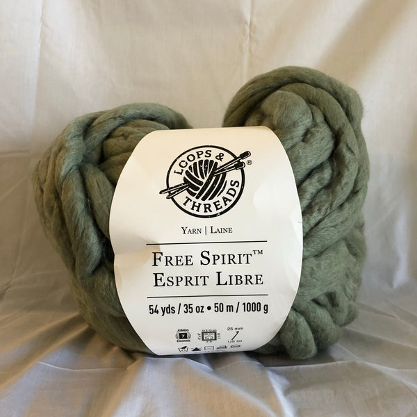 54 Yards of Green Yarn by Loops & Threads