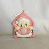 Pink Baby Ornament