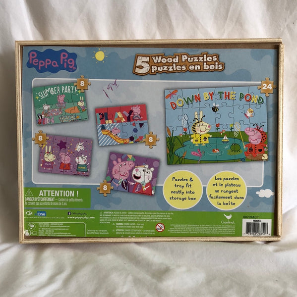 Peppa Pig Puzzle Set Of 4