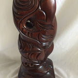 Vintage Polynesian (Moari) Wood Carving Art Mask