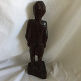 Pacific Islander/Asian Wood Man Carving