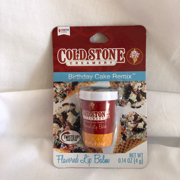 Cold Stone Birthday Cake Flavored Lip Balm