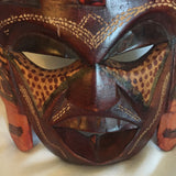 Wooden Kenya Mask- Set Of 2