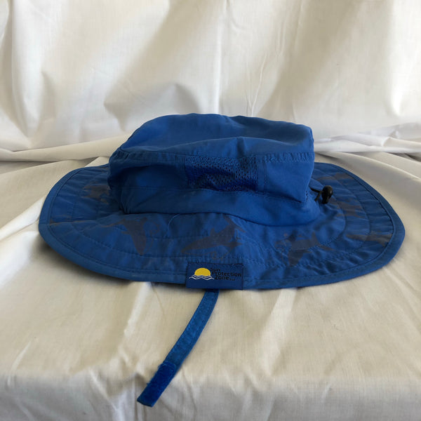 Blue Sun Protection Hat