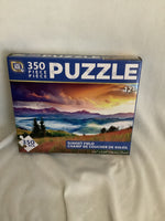 Games Hub 350 Piece Puzzle- Sunset Field