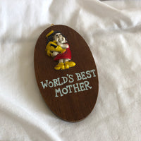 'World's Best Mother' Wall Decor