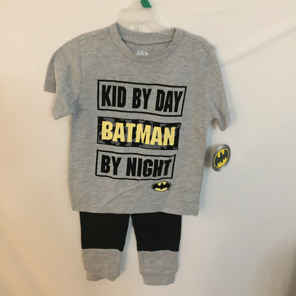 DC Batman 2 Piece Set Size 5T