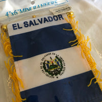 El Salvador Mini Flag