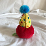 Birthday Elmo Head Beanbag Plush